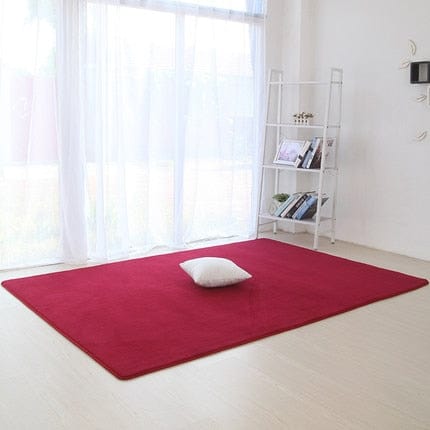 Tapis | Tapis Antidérapant Rouge / 100cm x200cm