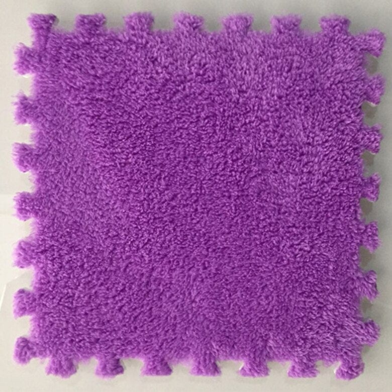 Tapis | Tapis de Sol Emboitable Violet