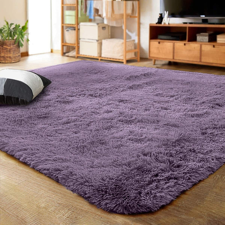 Tapis | Tapis de Sol Violet Foncé / 153x244cm