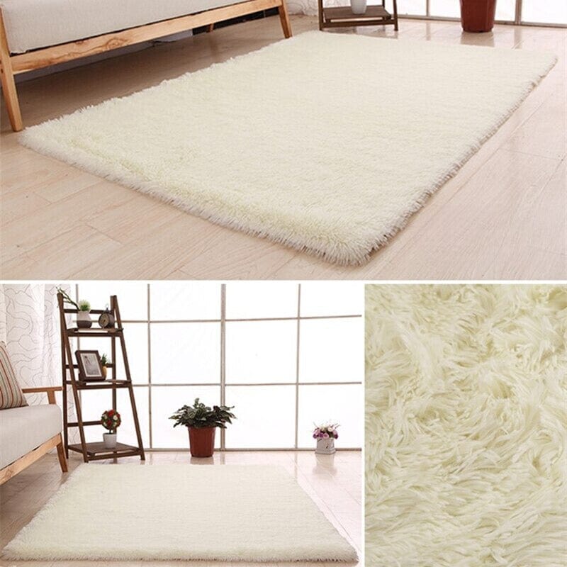 Tapis | Tapis Doux Chambre Blanc / 40x60cm