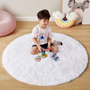 Tapis | Tapis rond 92cmx92cm / Blanc