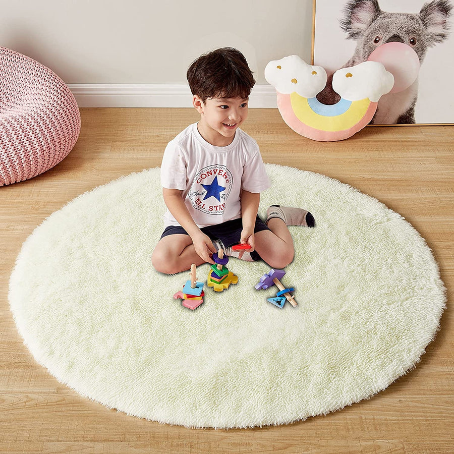 Tapis | Tapis rond 92cmx92cm / Crème