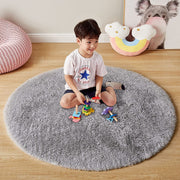 Tapis | Tapis rond 92cmx92cm / Gris Clair