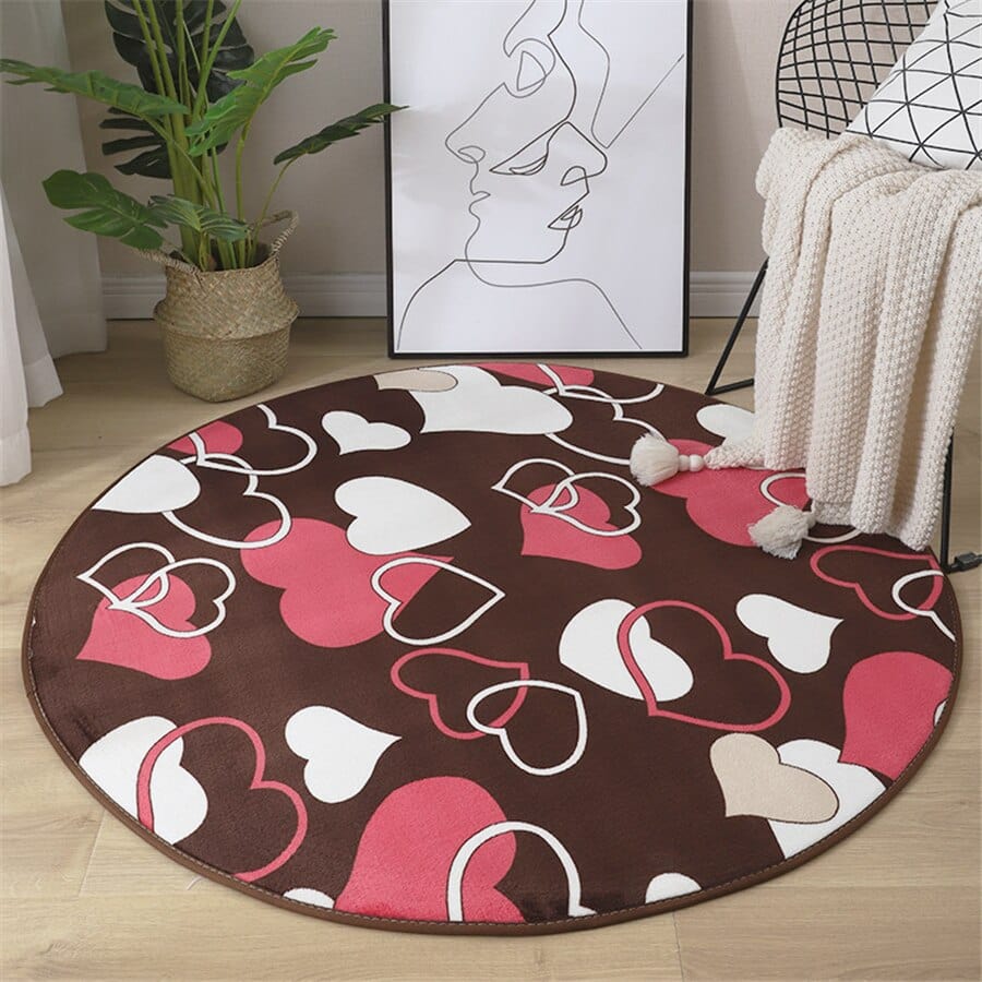 Tapis | Tapis Rond Doux 3 / 60x60cm