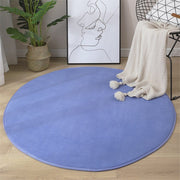 Tapis | Tapis Ronds  Bleu / 60x60cm