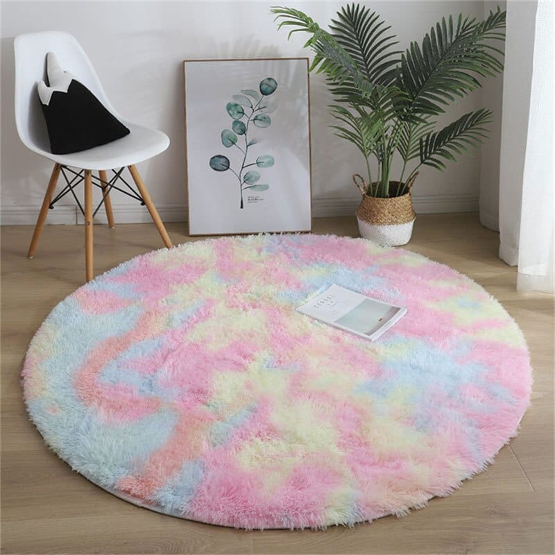 Tapis | Tapis Salon Multicolor / 80 cm