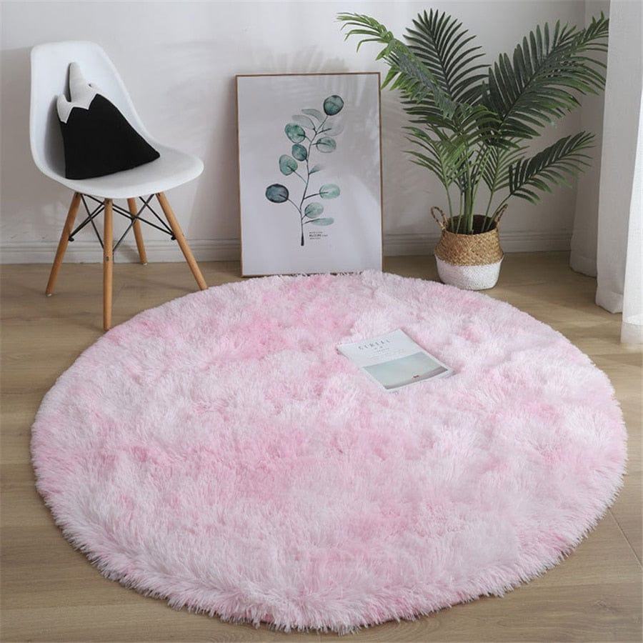 Tapis | Tapis Salon Rose Clair / 80 cm