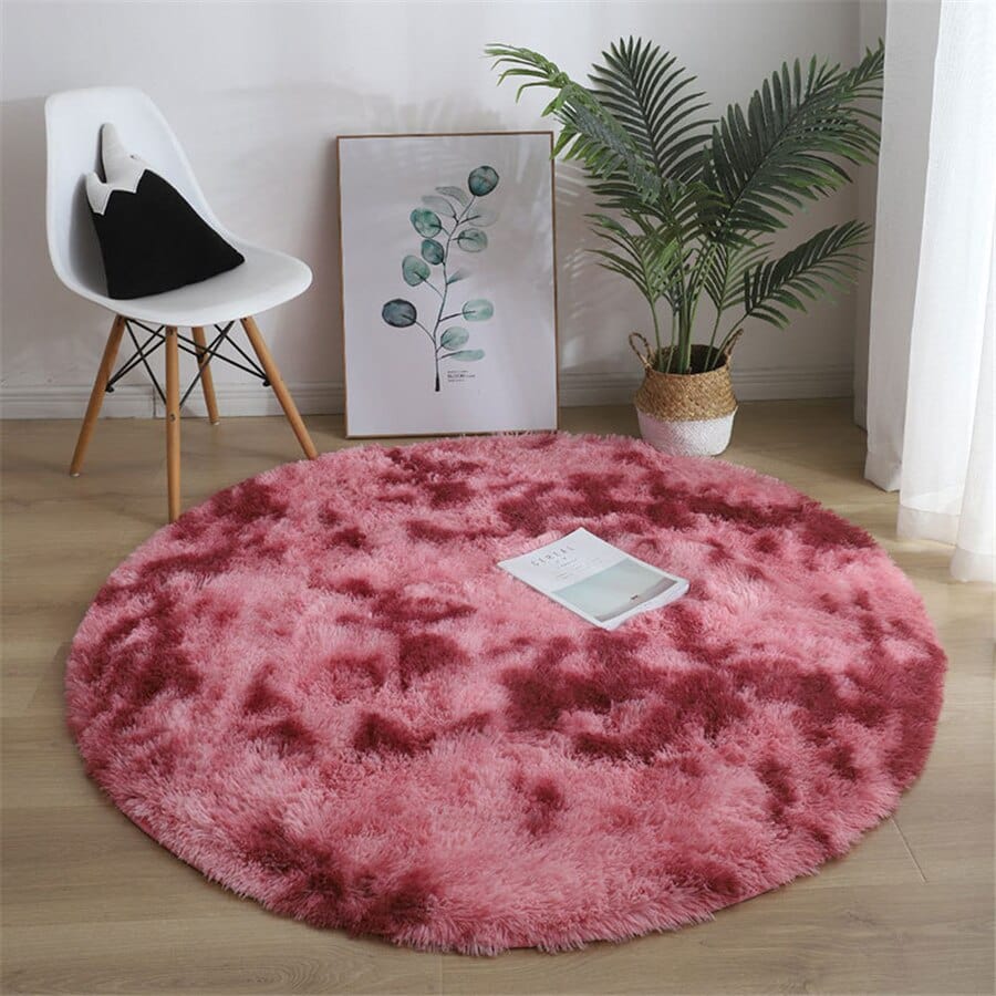 Tapis | Tapis Salon Vieux Rose / 80 cm