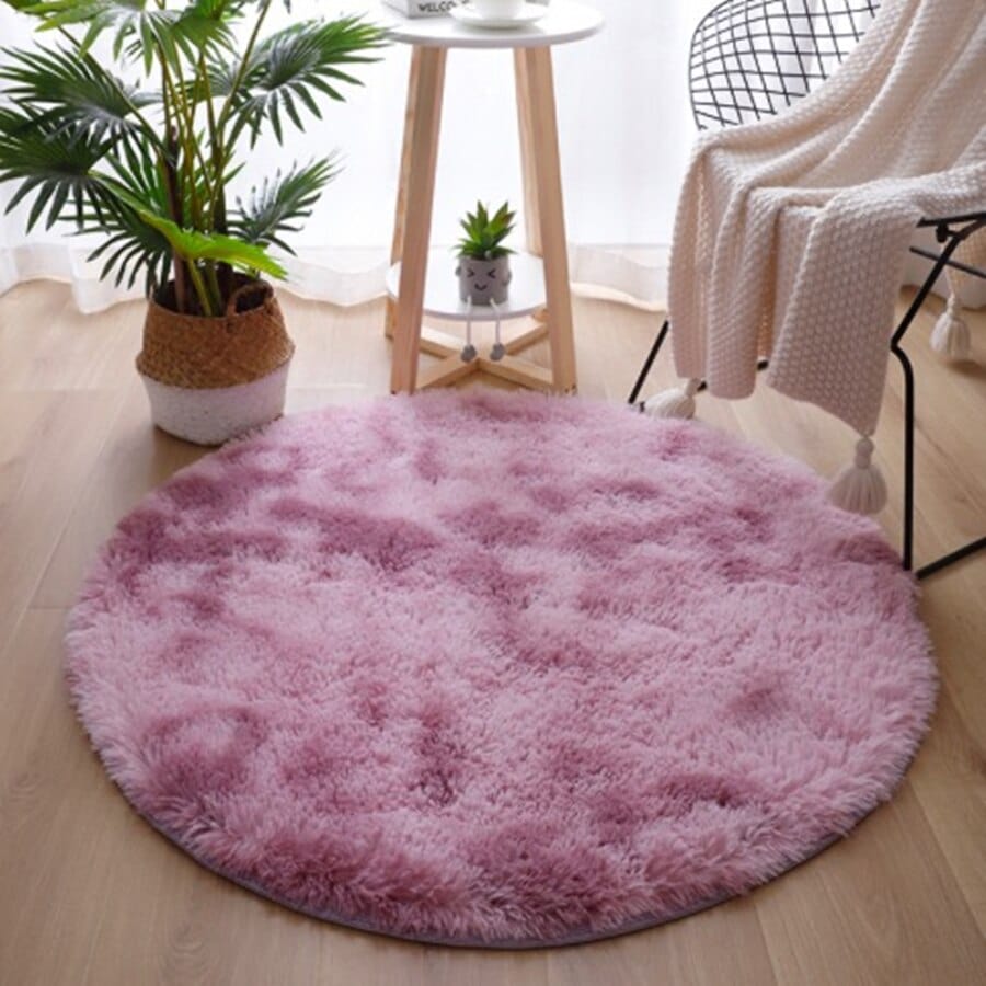 Tapis | Tapis Salon Violet Clair / 80 cm